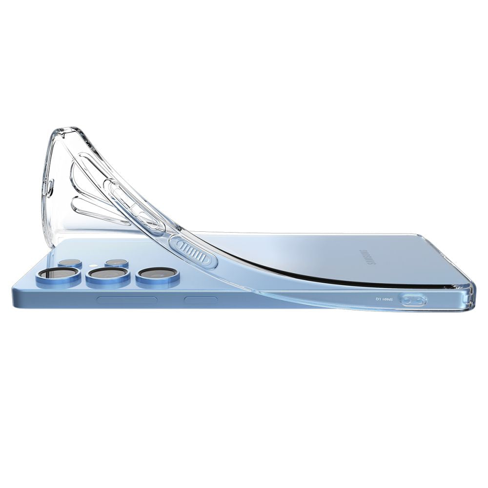 Husa pentru Samsung Galaxy S25 Ultra S938, Spigen, Liquid Crystal, Transparenta ACS08948