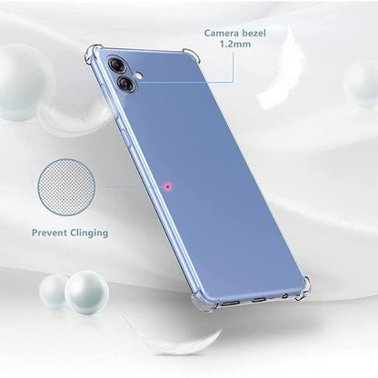 Husa pentru Samsung Galaxy A04e A042 / M04 M045, Techsuit, Shockproof Clear, Transparenta