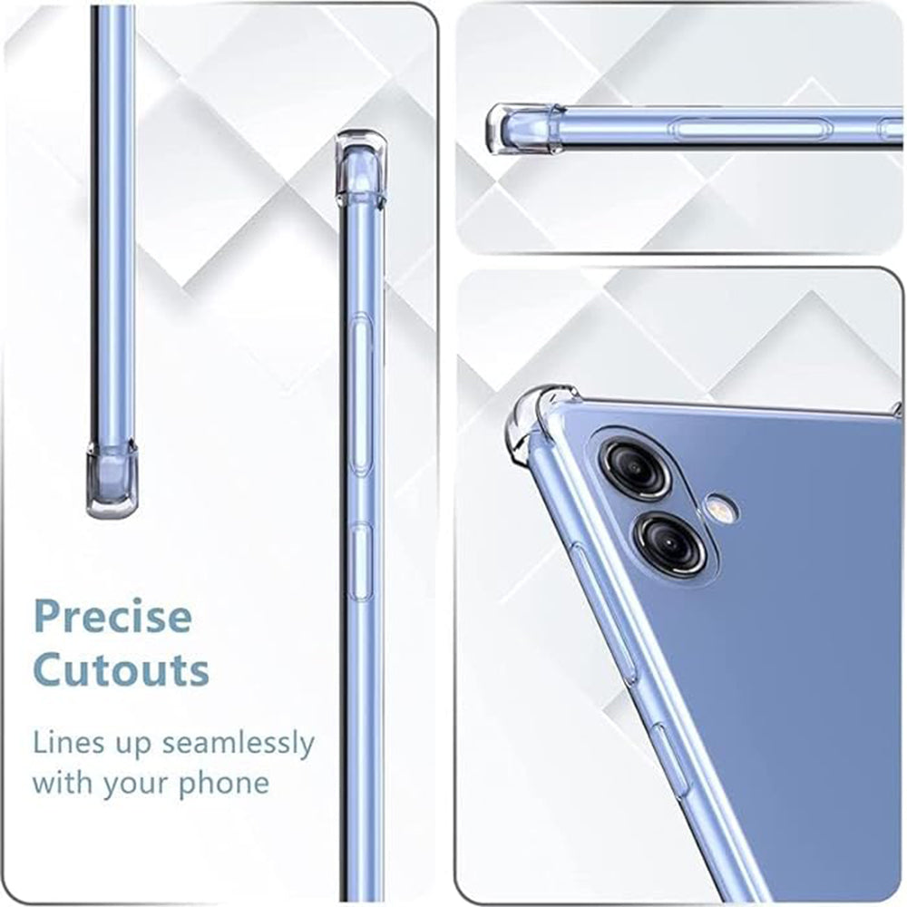 Husa pentru Samsung Galaxy A04e A042 / M04 M045, Techsuit, Shockproof Clear, Transparenta