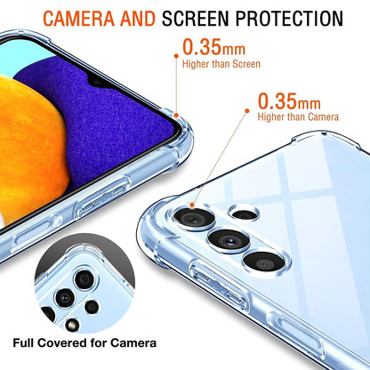 Husa pentru Samsung Galaxy A04s A047 / A13 5G A136, Techsuit, Shockproof Clear, Transparenta