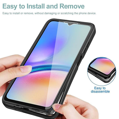 Husa pentru Samsung Galaxy A05 A055, Techsuit, ColorVerse 360, Neagra