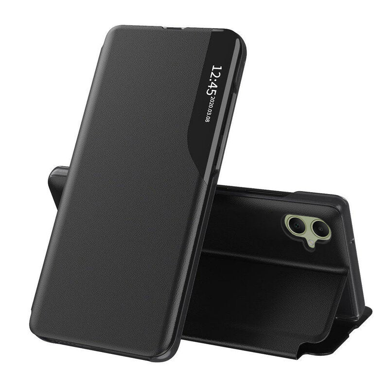 Husa pentru Samsung Galaxy A05 A055, Techsuit, eFold, Neagra
