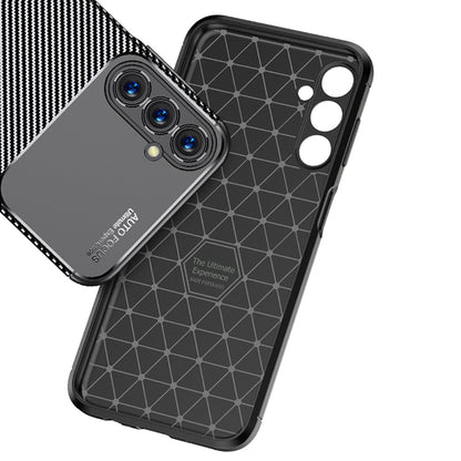 Husa pentru Samsung Galaxy A05s A057, Techsuit, CarbonFiber, Neagra