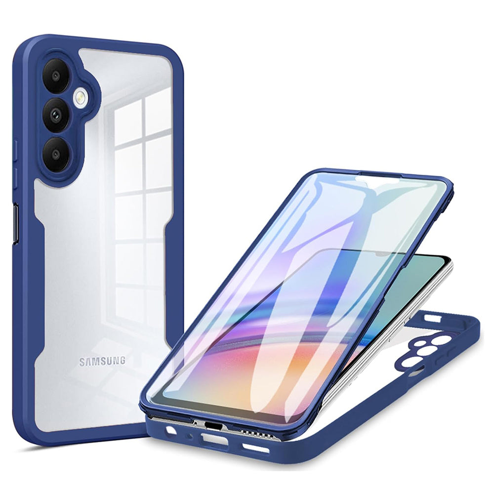 Husa pentru Samsung Galaxy A05s A057, Techsuit, ColorVerse 360, Albastra