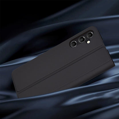 Husa pentru Samsung Galaxy A05s A057, Techsuit, Magskin Book, Neagra