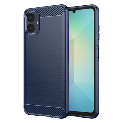 Husa pentru Samsung Galaxy A06 A065, Techsuit, Carbon, Albastra