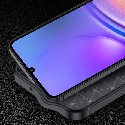 Husa pentru Samsung Galaxy A06 A065, Techsuit, CarbonFiber, Neagra