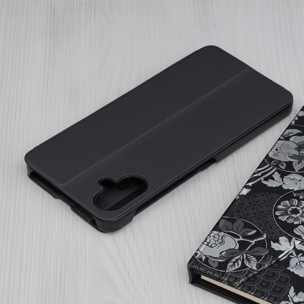 Husa pentru Samsung Galaxy A06 A065, Techsuit, eFold, Neagra
