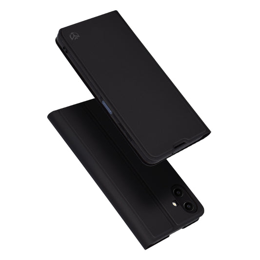 Husa pentru Samsung Galaxy A06 A065, Techsuit, Magskin Book, Neagra