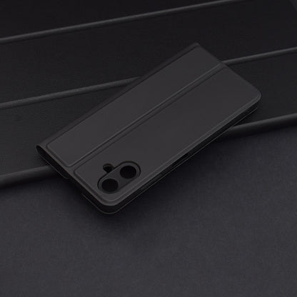 Husa pentru Samsung Galaxy A06 A065, Techsuit, Magskin Book, Neagra