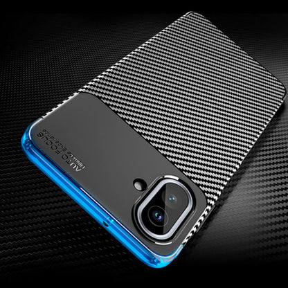 Husa pentru Samsung Galaxy A07 4G A075, Techsuit, CarbonFiber, Neagra