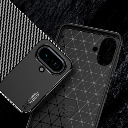 Husa pentru Samsung Galaxy A07 4G A075, Techsuit, CarbonFiber, Neagra