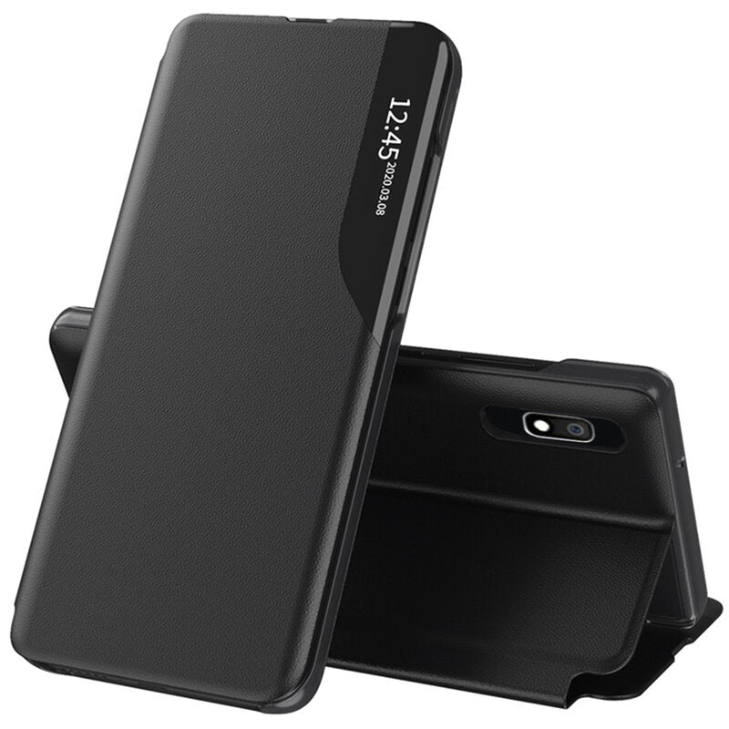 Husa pentru Samsung Galaxy A10 A105 / M10 M105, Techsuit, eFold, Neagra