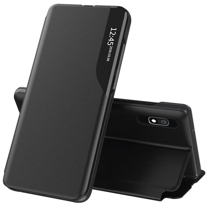 Husa pentru Samsung Galaxy A10 A105 / M10 M105, Techsuit, eFold, Neagra