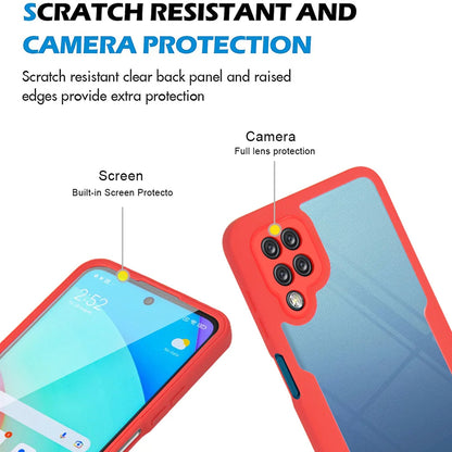 Husa pentru Samsung Galaxy A12 A125, Techsuit, ColorVerse 360, Neagra