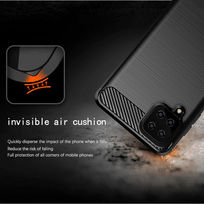 Husa pentru Samsung Galaxy A12 Nacho A127 / A12 A125, Techsuit, Carbon, Neagra