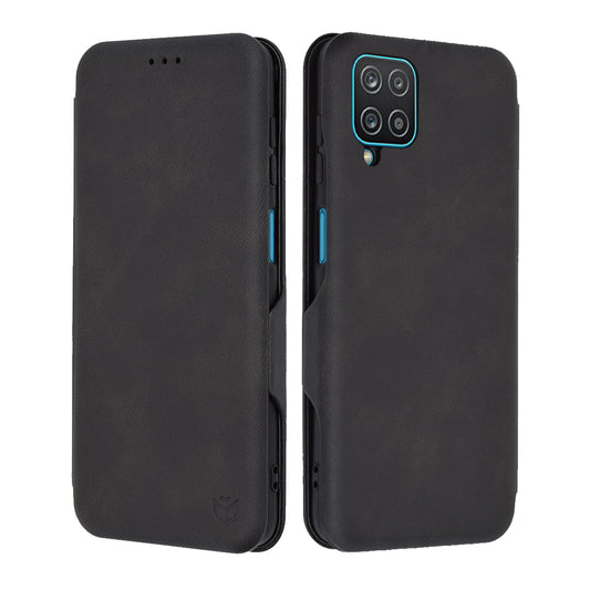 Husa pentru Samsung Galaxy A12 Nacho A127 / A12 A125, Techsuit, Safe Wallet Plus, Neagra