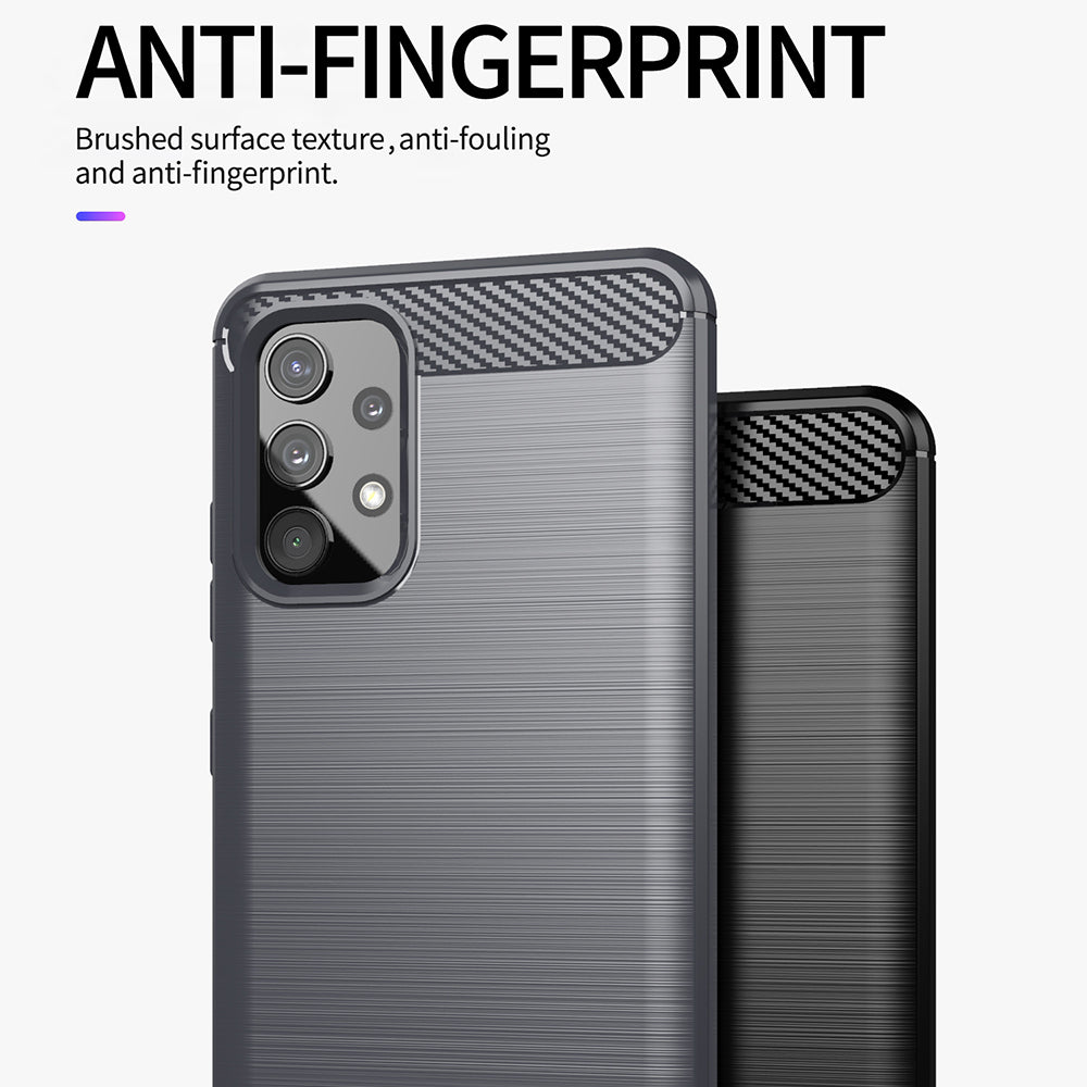 Husa pentru Samsung Galaxy A13 A135, Techsuit, Carbon, Neagra