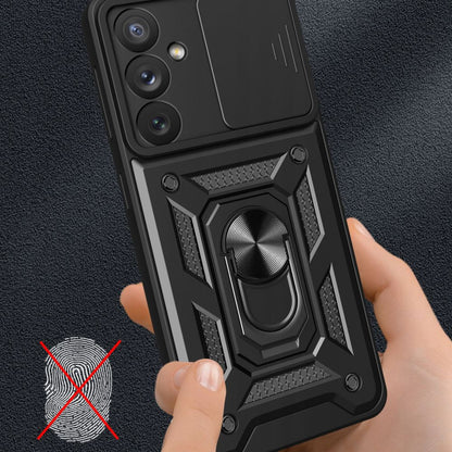 Husa pentru Samsung Galaxy A14 A145 / A14 5G A146, Techsuit, CamShield, Neagra