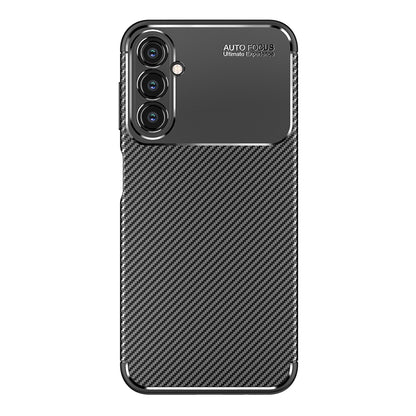 Husa pentru Samsung Galaxy A14 A145 / A14 5G A146, Techsuit, CarbonFiber, Neagra