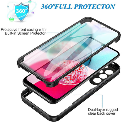 Husa pentru Samsung Galaxy A14 A145 / A14 5G A146, Techsuit, ColorVerse 360, Mov