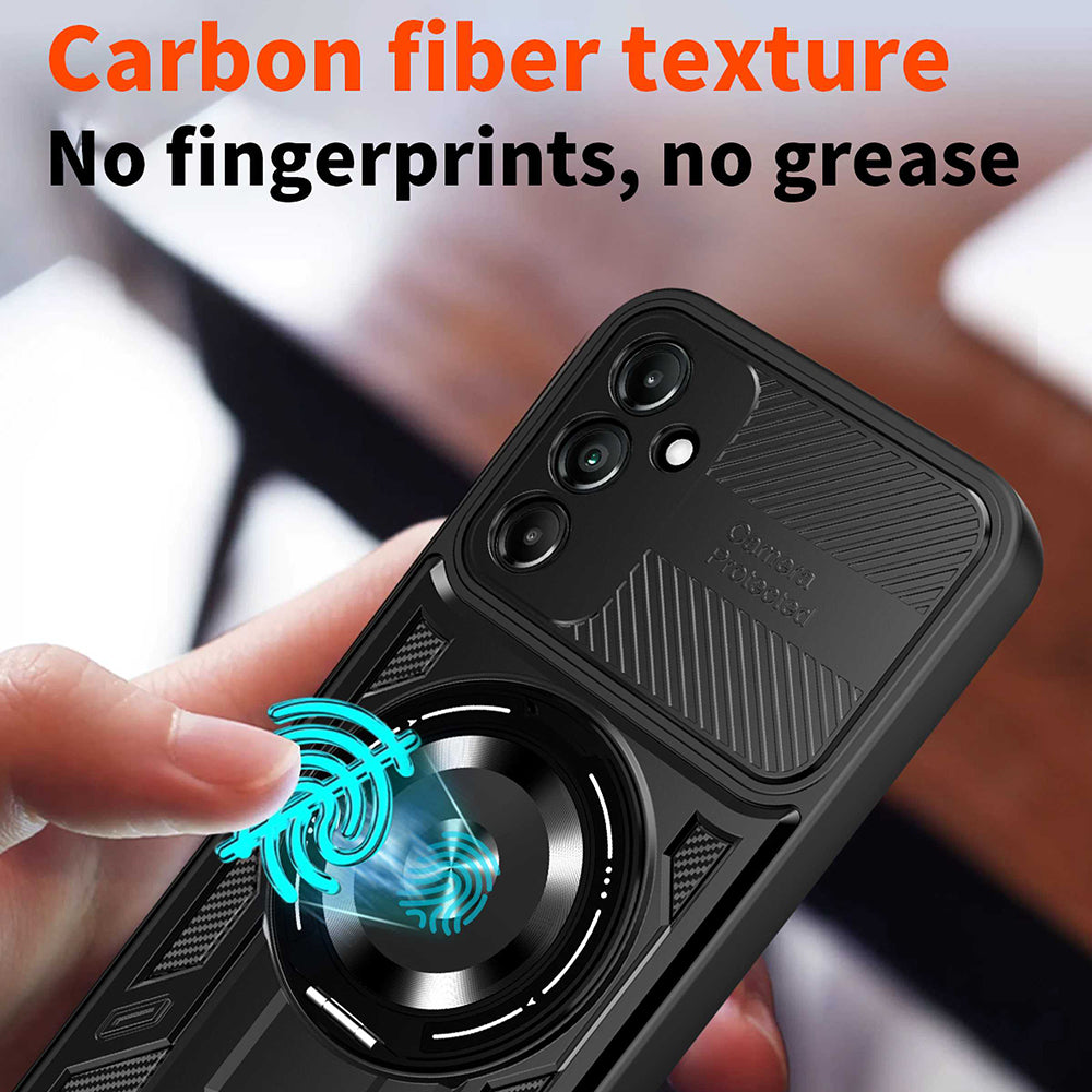 Husa pentru Samsung Galaxy A14 A145 / A14 5G A146, Techsuit, RuggedCam, Albastra