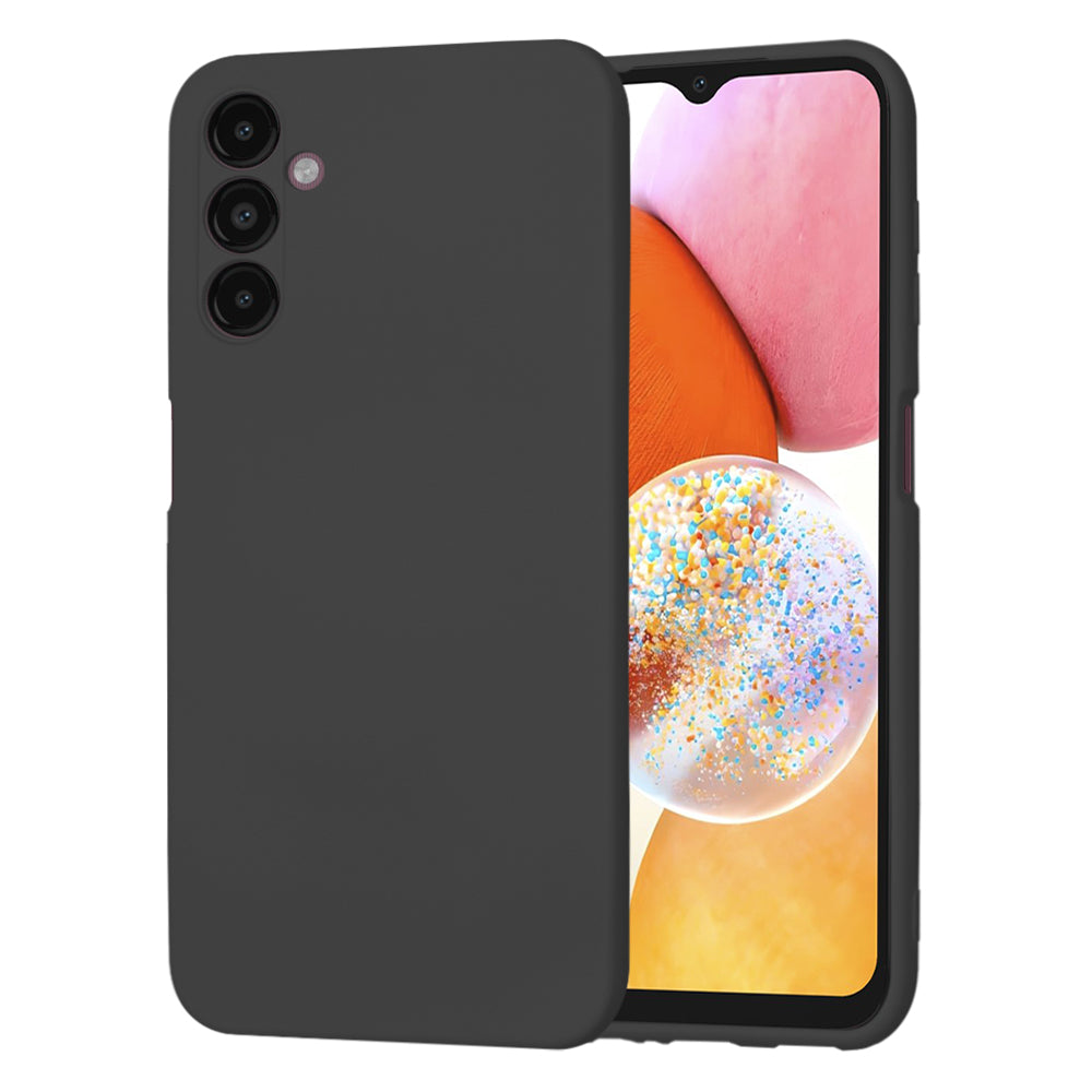 Husa pentru Samsung Galaxy A14 A145 / A14 5G A146, Techsuit, SoftFlex, Neagra