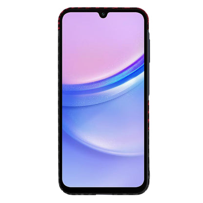 Husa pentru Samsung Galaxy A15 5G A156 / A15 A155, Techsuit, Carbonite FiberShell, Neagra Rosie