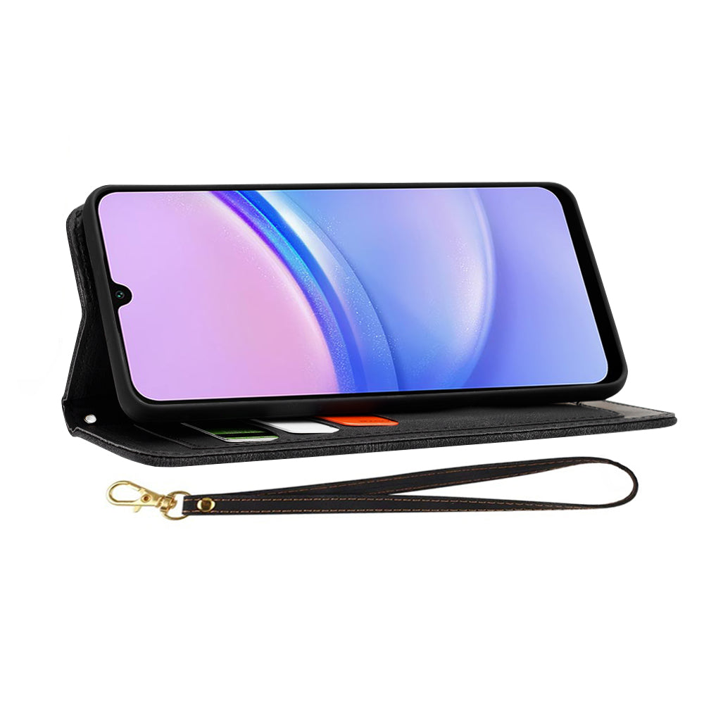 Husa pentru Samsung Galaxy A15 5G A156 / A15 A155, Techsuit, FlipCraft, Neagra