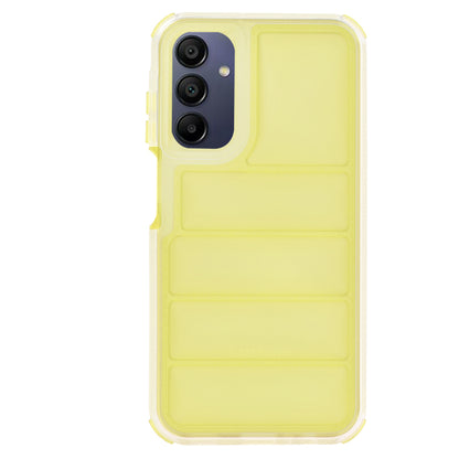 Husa pentru Samsung Galaxy A15 5G A156 / A15 A155, Techsuit, Wave Shield, Galbena