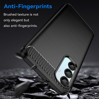 Husa pentru Samsung Galaxy A16 5G A166 / A16 4G A165, Techsuit, Carbon, Neagra