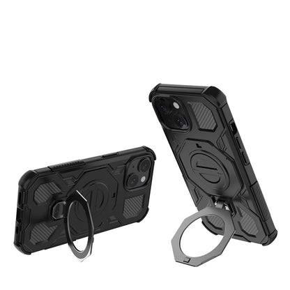 Husa pentru Samsung Galaxy A16 5G A166 / A16 4G A165, Techsuit, Carbon Shield Pro, Neagra
