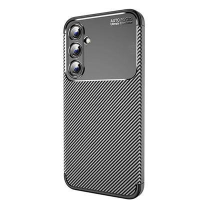 Husa pentru Samsung Galaxy A16 5G A166 / A16 4G A165, Techsuit, CarbonFiber, Neagra