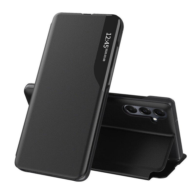 Husa pentru Samsung Galaxy A16 5G A166 / A16 4G A165, Techsuit, eFold, Neagra