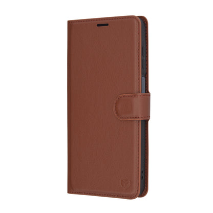 Husa pentru Samsung Galaxy A16 5G A166 / A16 4G A165, Techsuit, Leather Folio, Maro