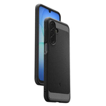 Husa pentru Samsung Galaxy A17 4G / A17 5G, Spigen, Rugged Armor, Neagra ACS09844