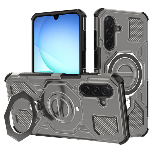 Husa pentru Samsung Galaxy A17 4G / A17 5G, Techsuit, Carbon Shield Pro, Neagra Deschisa