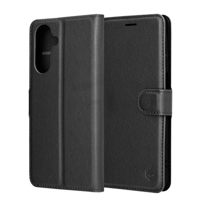 Husa pentru Samsung Galaxy A17 4G / A17 5G, Techsuit, Leather Folio, Neagra