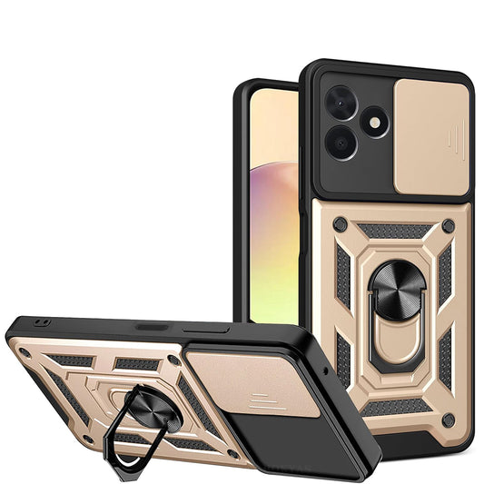 Husa pentru Samsung Galaxy A17 5G, Techsuit, CamShield, Aurie
