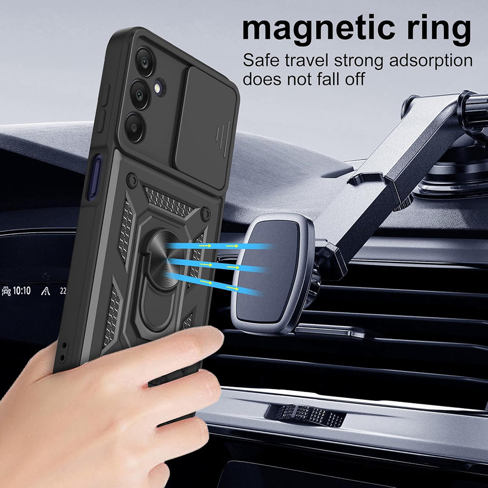 Husa pentru Samsung Galaxy A17 5G, Techsuit, CamShield, Neagra
