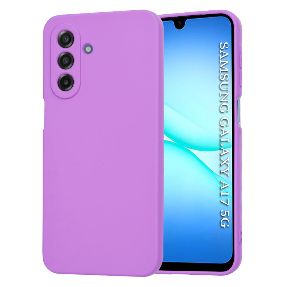 Husa pentru Samsung Galaxy A17 5G, Techsuit, SoftFlex, Mov