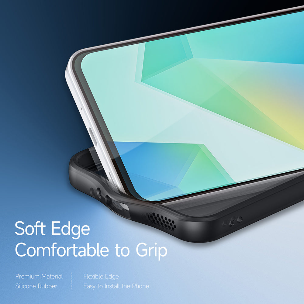 Husa pentru Samsung Galaxy A18 5G A186 / F17 / M17 / A17 4G A175 / A17 5G A176, DUX DUCIS, Aimo, Neagra