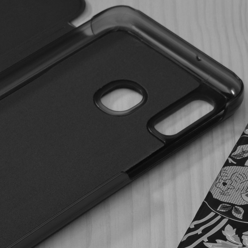 Husa pentru Samsung Galaxy A20e A202, Techsuit, eFold, Neagra
