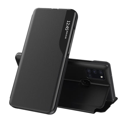 Husa pentru Samsung Galaxy A21s A217, Techsuit, eFold, Neagra