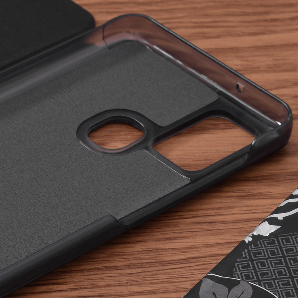 Husa pentru Samsung Galaxy A21s A217, Techsuit, eFold, Neagra