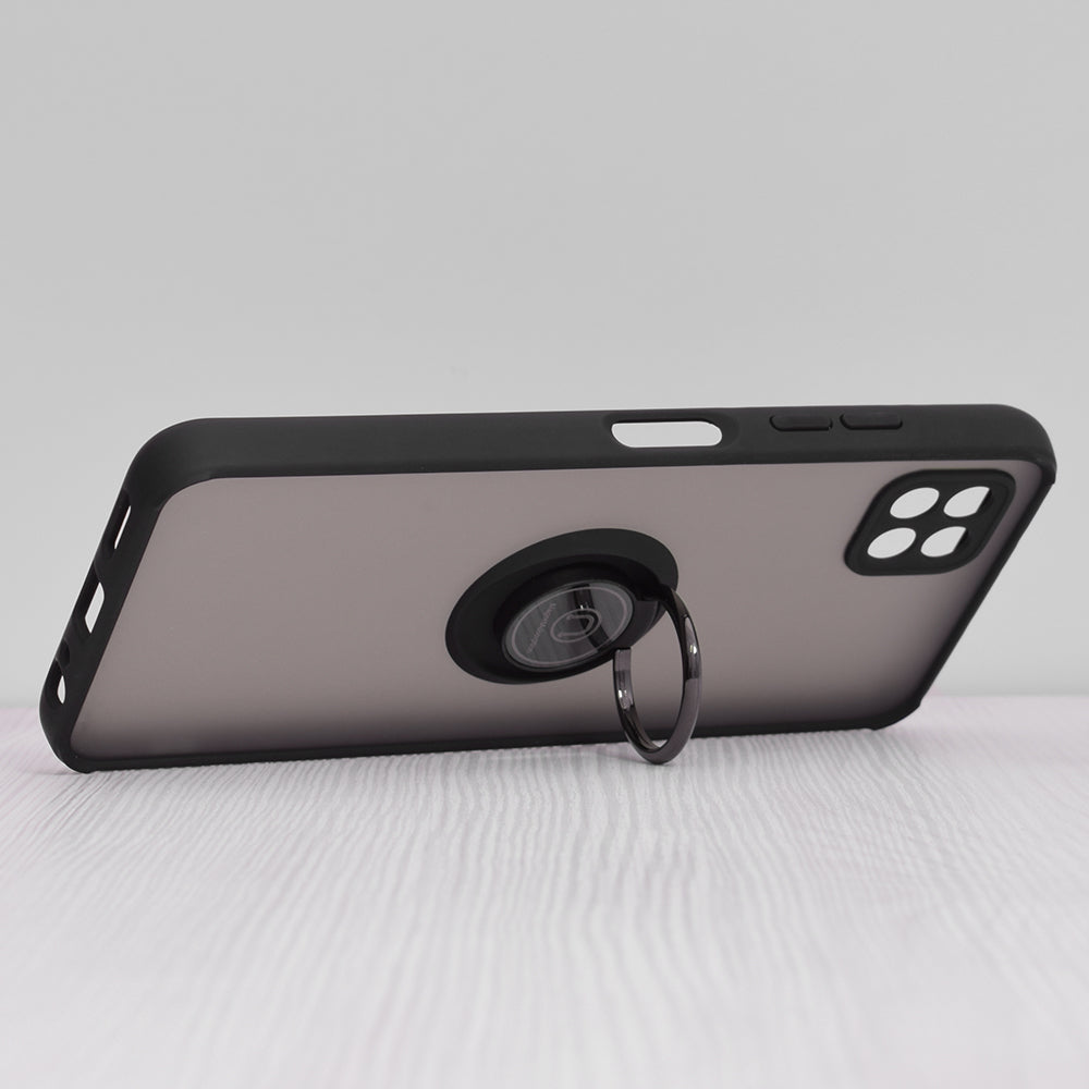 Husa pentru Samsung Galaxy A22 5G A226, Techsuit, Glinth, Neagra