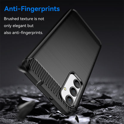 Husa pentru Samsung Galaxy A24 4G A245, Techsuit, Carbon, Neagra