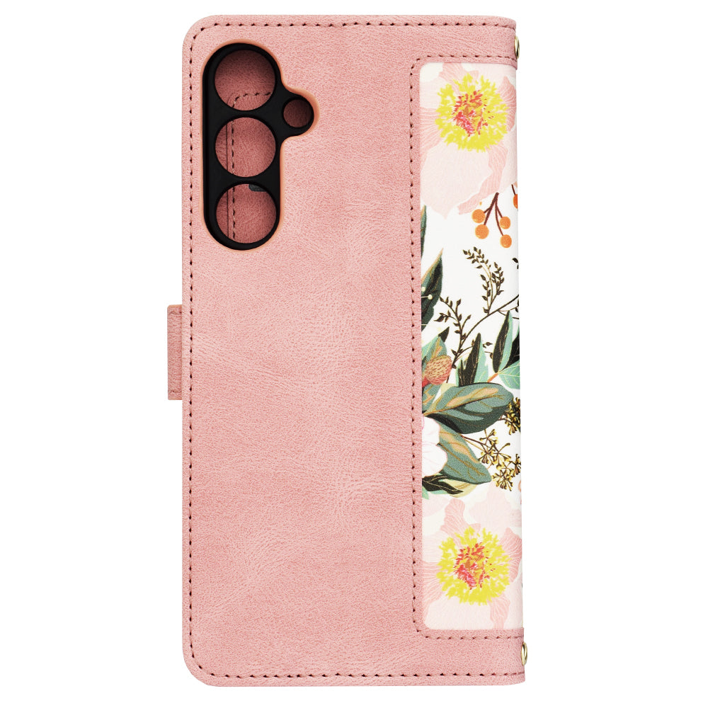 Husa pentru Samsung Galaxy A25 A256, Techsuit, FlipCraft, Roz