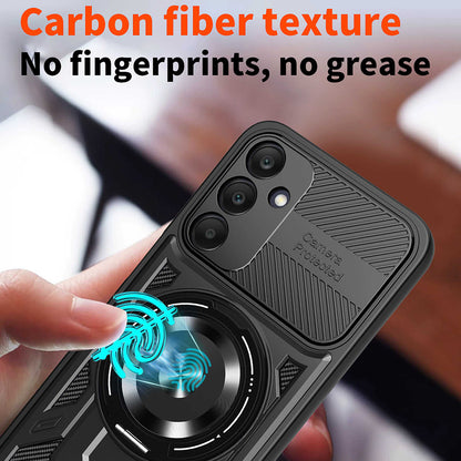 Husa pentru Samsung Galaxy A25 A256, Techsuit, RuggedCam, Neagra