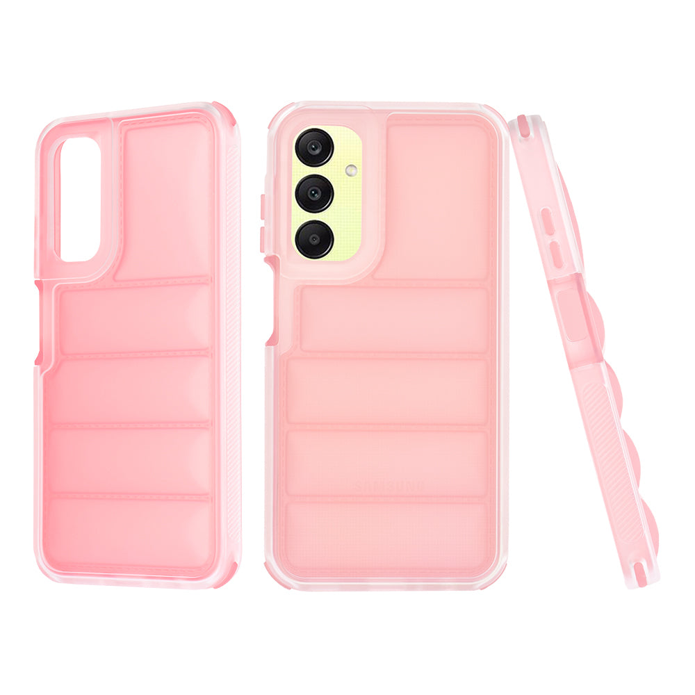 Husa pentru Samsung Galaxy A25 A256, Techsuit, Wave Shield, Roz